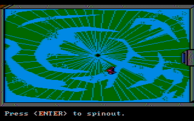 Manhunter 2: San Francisco IBM PC/Compatibles Screenshot: Don't fall into the drain!