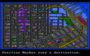 Manhunter 2: San Francisco for IBM PC/Compatibles - Use the map to travel places...