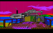 Manhunter 2: San Francisco for IBM PC/Compatibles - Arrived at a pier.