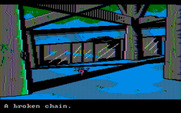 Manhunter 2: San Francisco for IBM PC/Compatibles - There's a broken chain here...what can that mean?