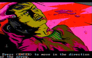 Manhunter 2: San Francisco for IBM PC/Compatibles - Examining a dead body...