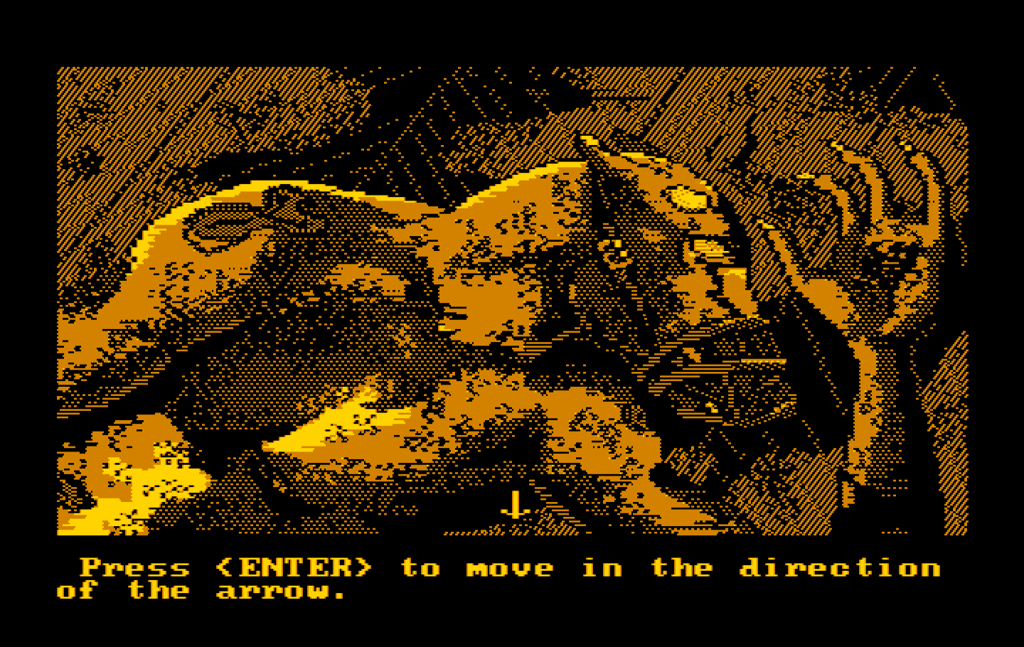 Manhunter 2: San Francisco IBM PC/Compatibles Screenshot: A strange mutant was on board...