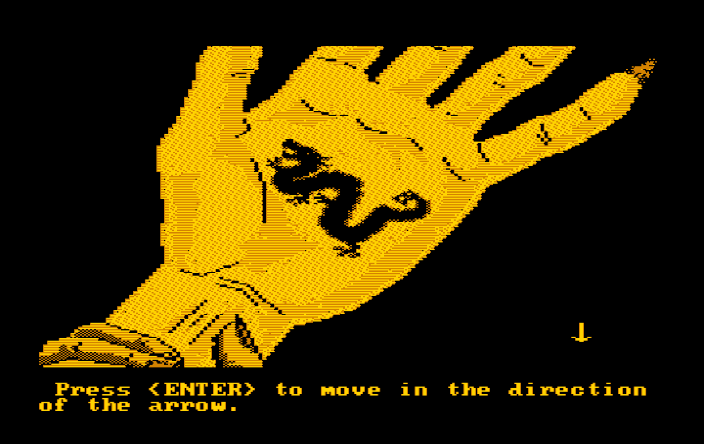 Manhunter 2: San Francisco IBM PC/Compatibles Screenshot: Interesting tattoo...could it be a clue?