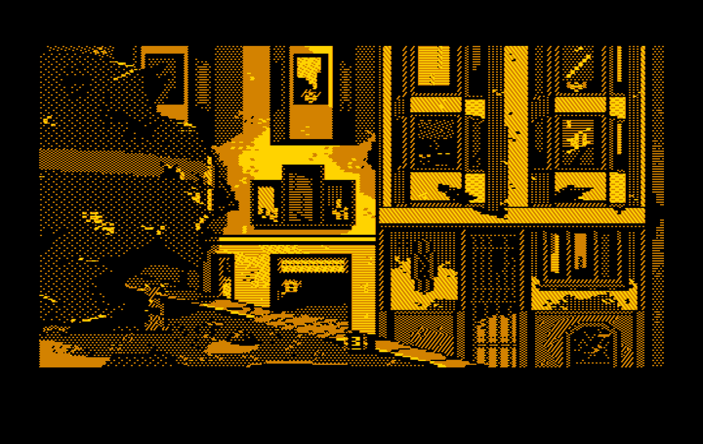 Manhunter 2: San Francisco IBM PC/Compatibles Screenshot: The game begins here.