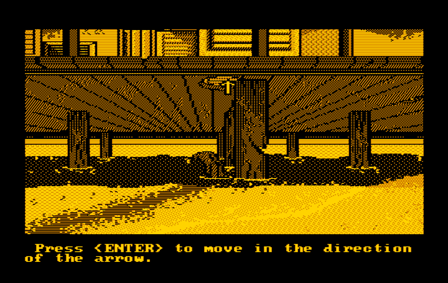 Manhunter 2: San Francisco IBM PC/Compatibles Screenshot: Underneath the pier looking for clues...