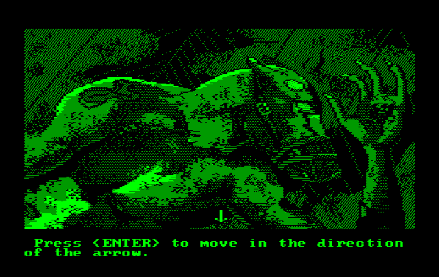 Manhunter 2: San Francisco IBM PC/Compatibles Screenshot: A strange mutant was on board...