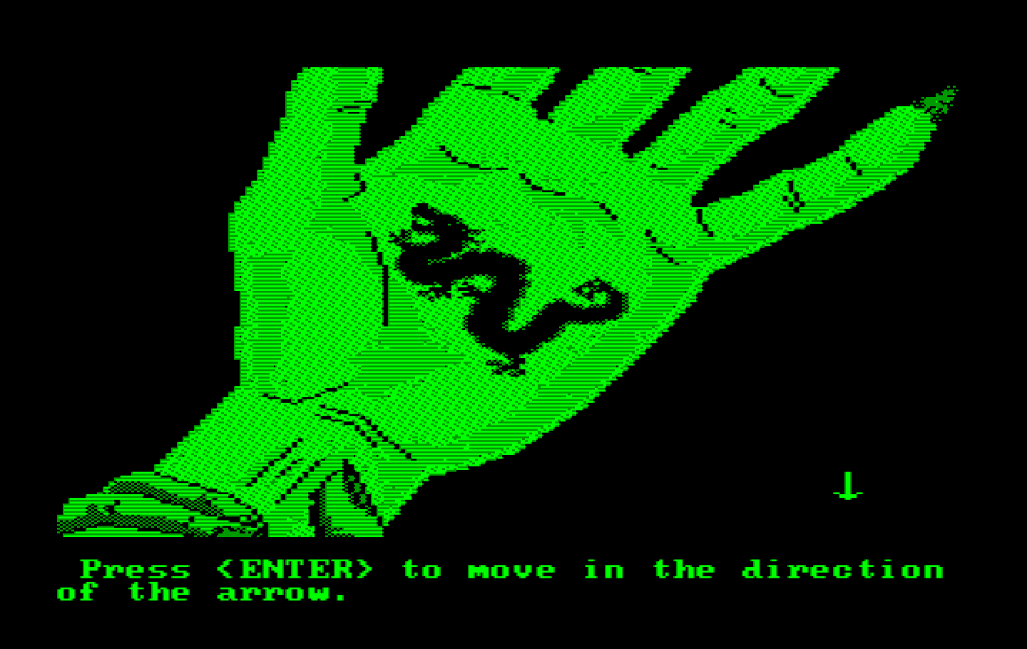 Manhunter 2: San Francisco IBM PC/Compatibles Screenshot: Interesting tattoo...could it be a clue?