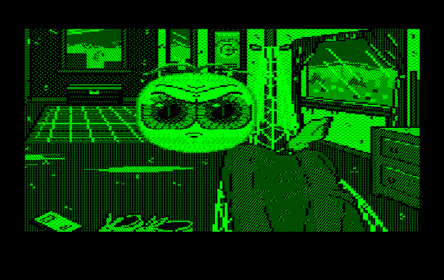 Manhunter 2: San Francisco IBM PC/Compatibles Screenshot: An orb arrives to wake you up.