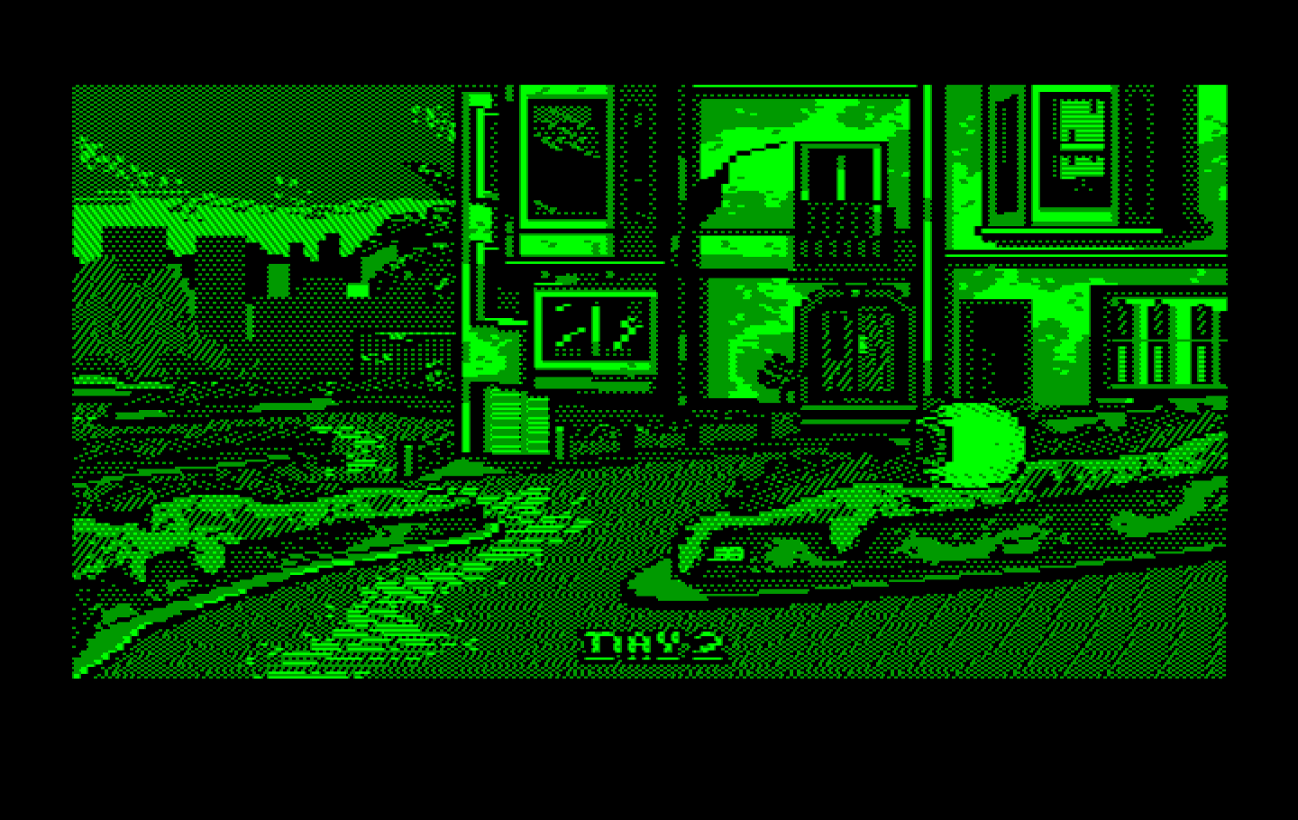 Manhunter 2: San Francisco IBM PC/Compatibles Screenshot: Start of day 2.