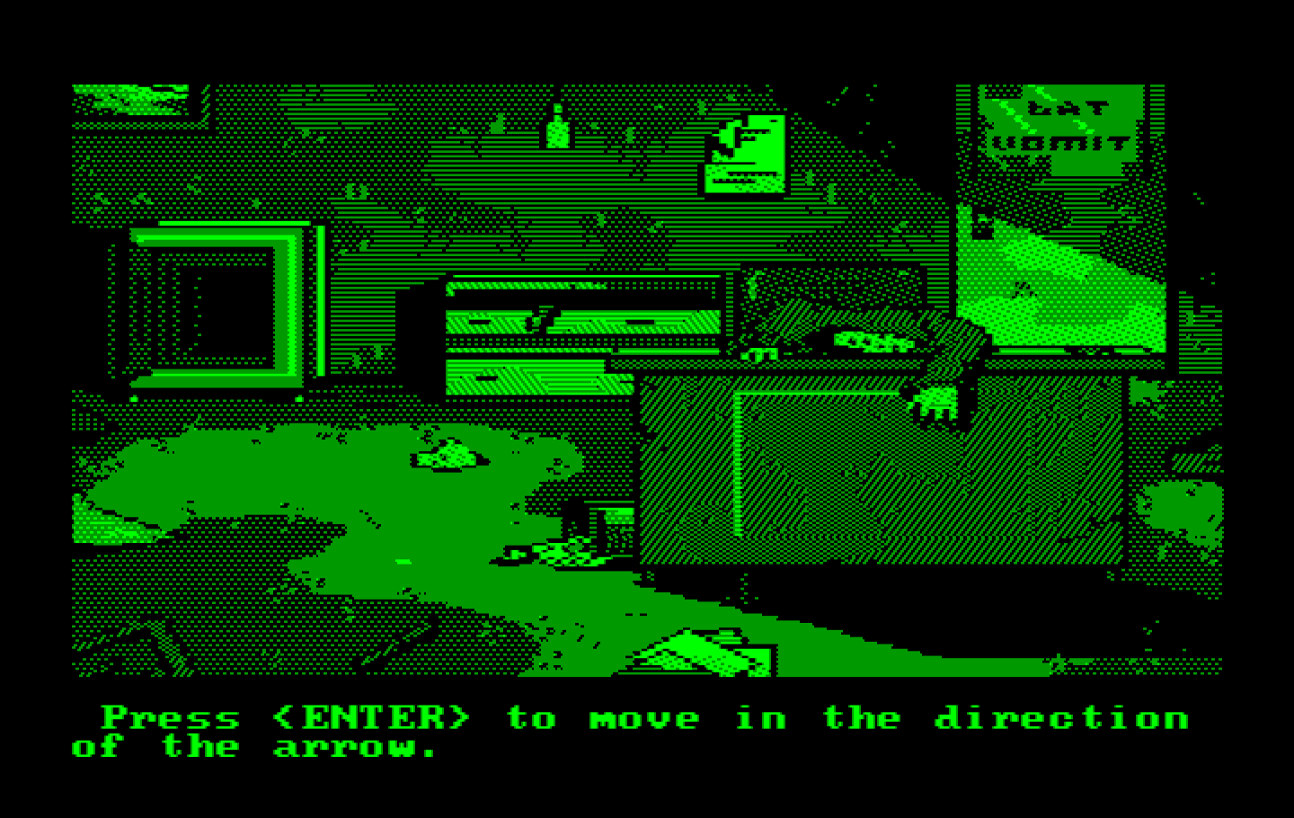 Manhunter 2: San Francisco IBM PC/Compatibles Screenshot: The first of many dead bodies you'll encounter...