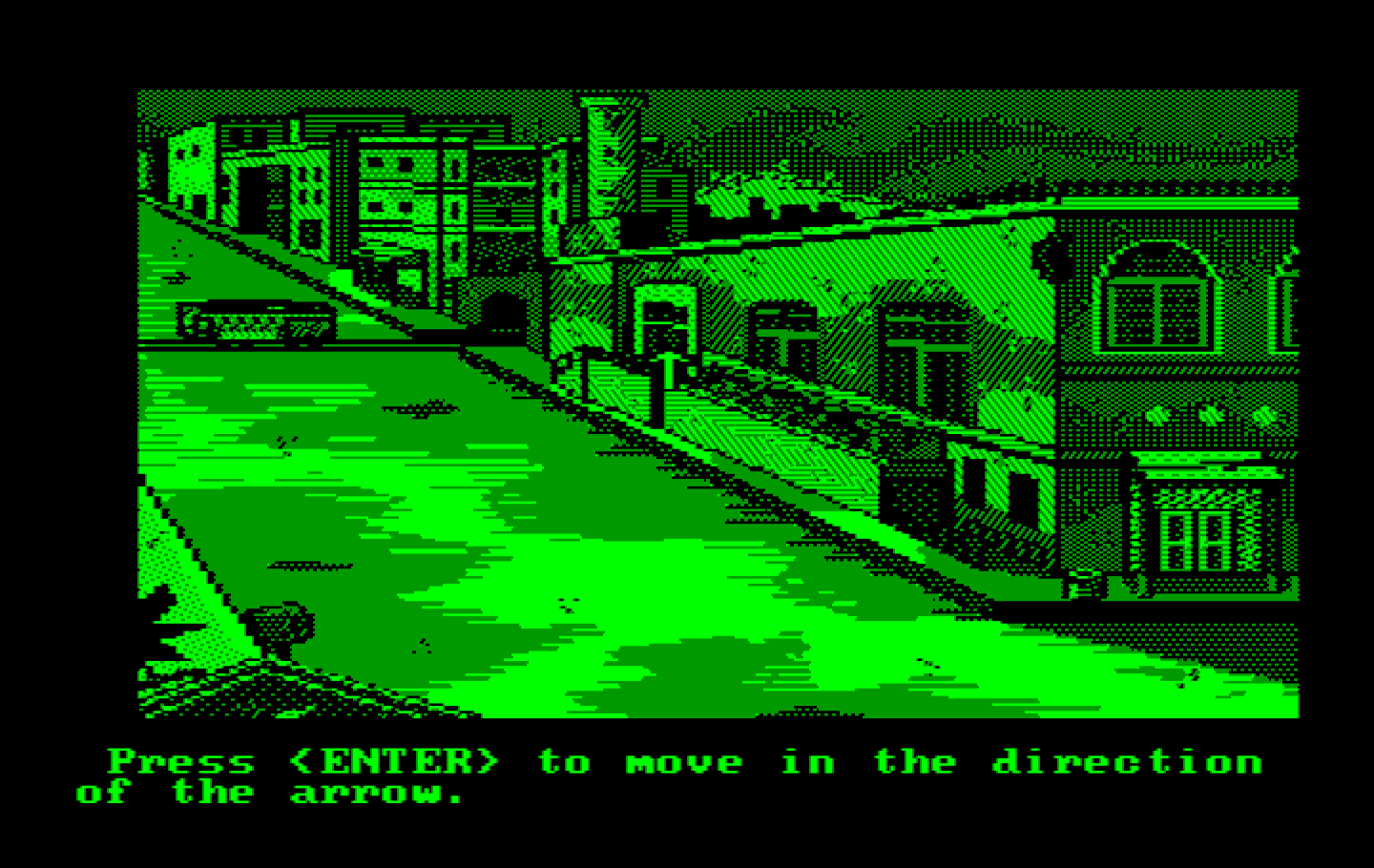 Manhunter 2: San Francisco IBM PC/Compatibles Screenshot: About to enter another warehouse...