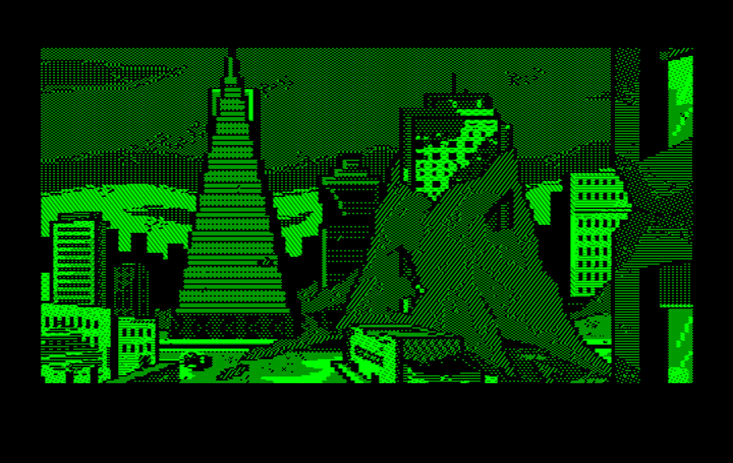 Manhunter 2: San Francisco IBM PC/Compatibles Screenshot: San Francisco is a wreck these days!