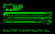 Manhunter 2: San Francisco for IBM PC/Compatibles - An action sequence; dodge the incoming rats!
