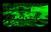 Manhunter 2: San Francisco for IBM PC/Compatibles - A hot air balloon, a great way to make an escape!