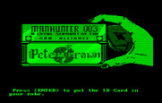 Manhunter 2: San Francisco for IBM PC/Compatibles - Stealing the ID card of a deceased manhunter...