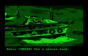 Manhunter 2: San Francisco for IBM PC/Compatibles - This boat caught fire; but how?