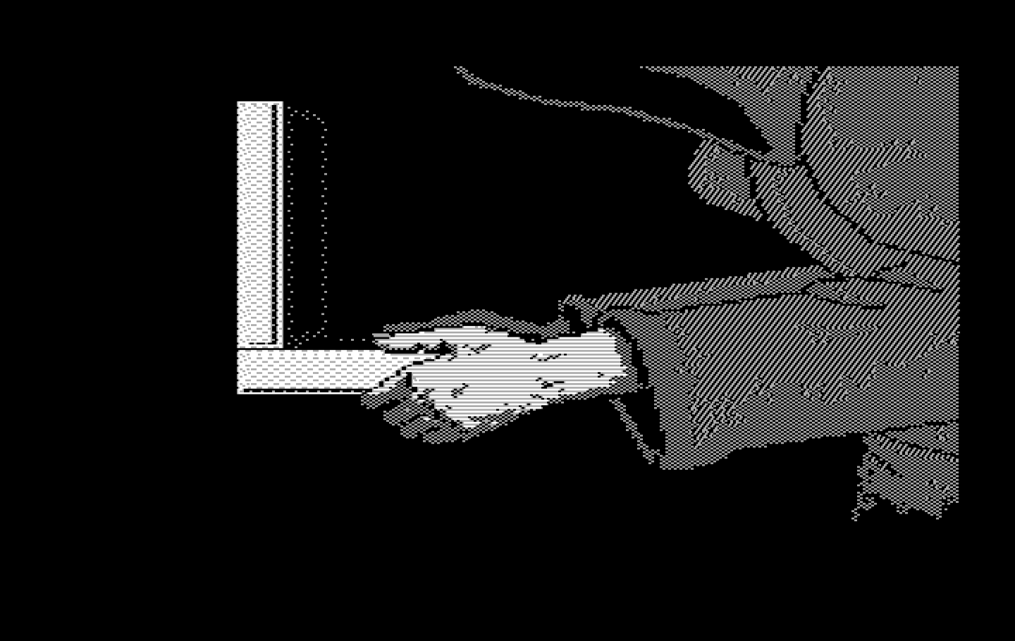 Manhunter 2: San Francisco IBM PC/Compatibles Screenshot: Use the computer to track suspects and view a map of various locations.