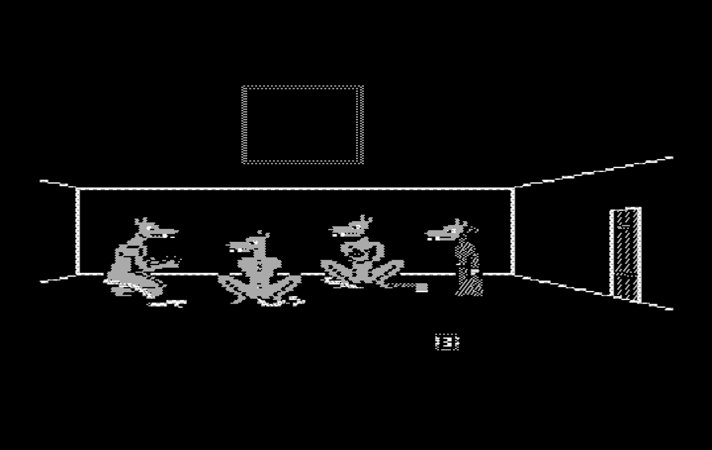 Manhunter 2: San Francisco IBM PC/Compatibles Screenshot: Disguised as a rat to inflitrate some mutants.