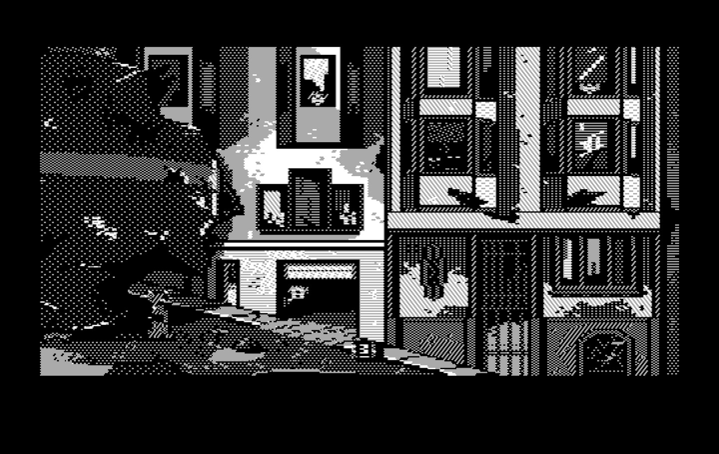 Manhunter 2: San Francisco IBM PC/Compatibles Screenshot: The game begins here.