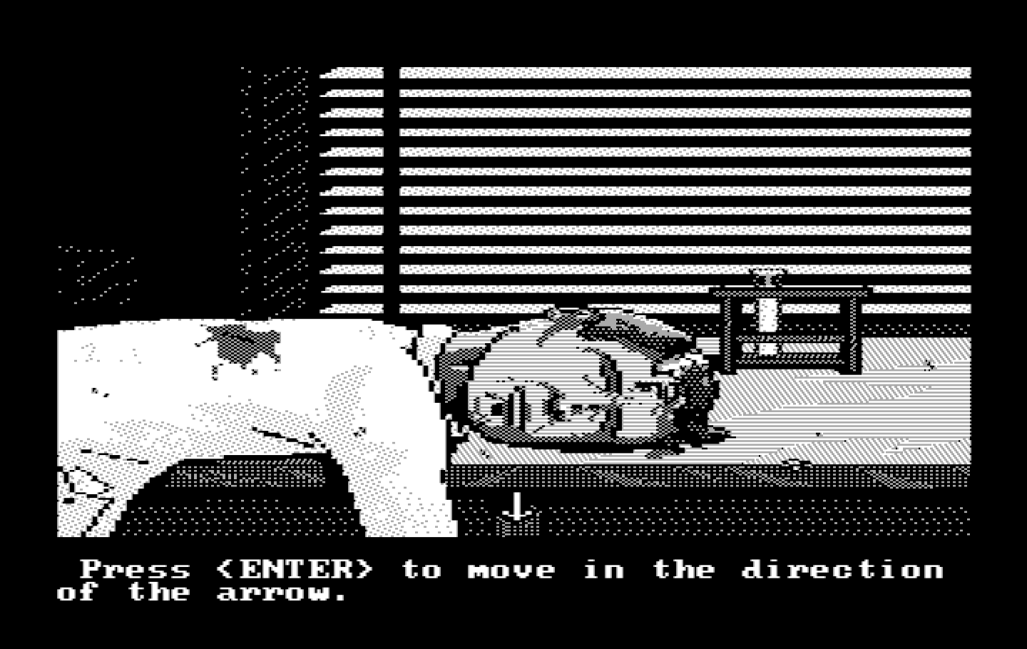 Manhunter 2: San Francisco IBM PC/Compatibles Screenshot: Wait, there's someone else here too!