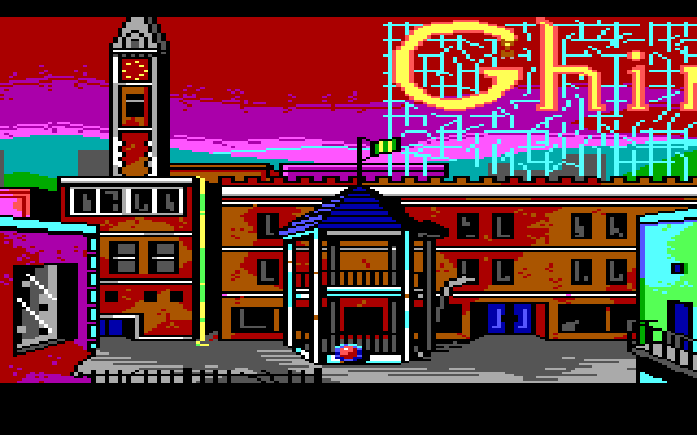 Manhunter 2: San Francisco IBM PC/Compatibles Screenshot: Start of the next location.