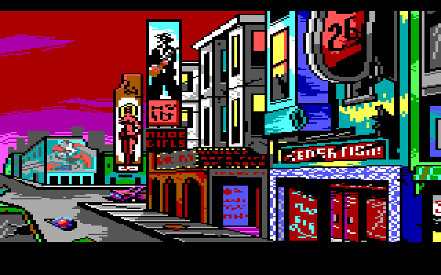Manhunter 2: San Francisco IBM PC/Compatibles Screenshot: Time to visit the next location.