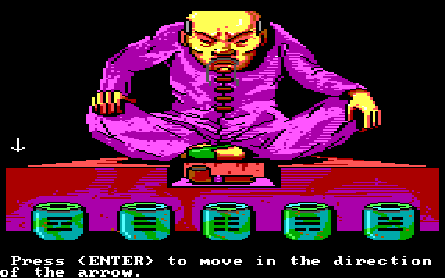 Manhunter 2: San Francisco IBM PC/Compatibles Screenshot: Want to smoke the pipe?