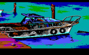 Manhunter 2: San Francisco for IBM PC/Compatibles - This boat isn't in good shape...better search it for clues.
