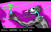 Manhunter 2: San Francisco for IBM PC/Compatibles - This guy isn't in good shape either...