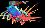 Manhunter 2: San Francisco for IBM PC/Compatibles - In a deadly game the losing rat chops off his finger.