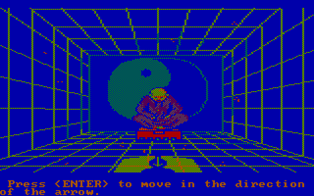 Manhunter 2: San Francisco IBM PC/Compatibles Screenshot: Time for a zen moment.