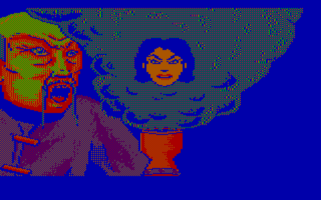 Manhunter 2: San Francisco IBM PC/Compatibles Screenshot: You see a vision!