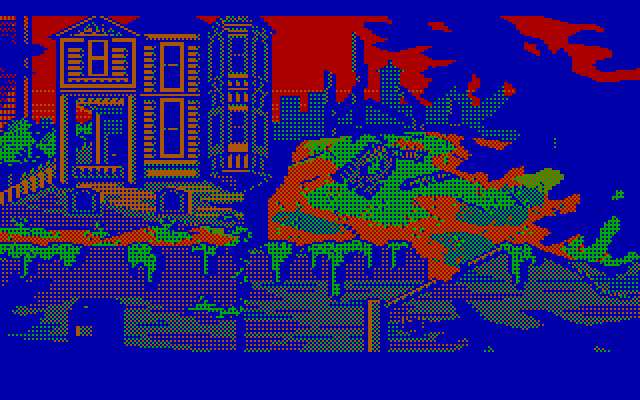 Manhunter 2: San Francisco IBM PC/Compatibles Screenshot: Start of the next location to search.