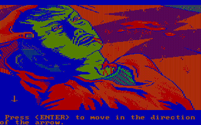 Manhunter 2: San Francisco IBM PC/Compatibles Screenshot: Searching for clues.