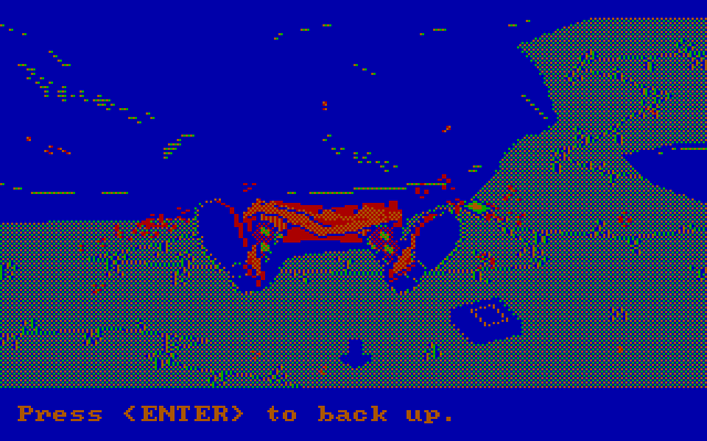 Manhunter 2: San Francisco IBM PC/Compatibles Screenshot: Another manhunter didn't survive the crash.