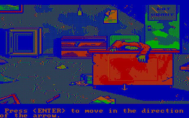 Manhunter 2: San Francisco IBM PC/Compatibles Screenshot: What happened here?
