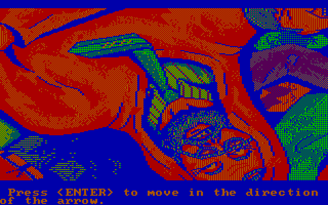 Manhunter 2: San Francisco IBM PC/Compatibles Screenshot: Another guy found dead...can you spot anything useful?