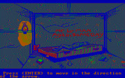 Manhunter 2: San Francisco for IBM PC/Compatibles - Examining a room.