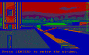 Manhunter 2: San Francisco for IBM PC/Compatibles - On top of a building.