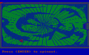 Manhunter 2: San Francisco for IBM PC/Compatibles - Arcade sequence; can you make it to the door on the right?