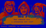 Manhunter 2: San Francisco for IBM PC/Compatibles - The game authors provide information after you die...