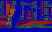 Manhunter 2: San Francisco for IBM PC/Compatibles - Outside a private club.