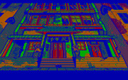 Manhunter 2: San Francisco for IBM PC/Compatibles - Outside the building where the ninja sequence begins.