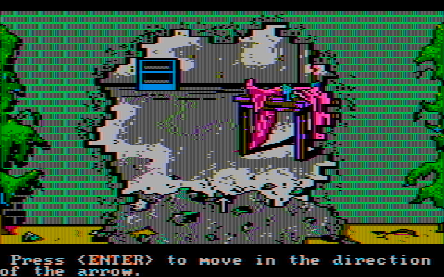 Manhunter: New York IBM PC/Compatibles Screenshot: Things don't look good here...