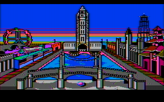 Manhunter: New York IBM PC/Compatibles Screenshot: Welcome to Coney Island!