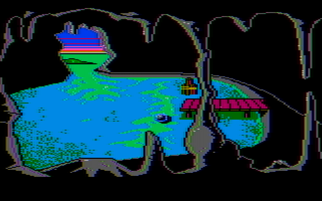 Manhunter: New York IBM PC/Compatibles Screenshot: Looks like I finally found a way out!