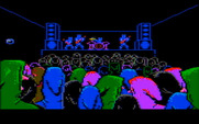 Manhunter: New York for IBM PC/Compatibles - The band performs...