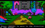Manhunter: New York for IBM PC/Compatibles - There are land mines in this area, so step carefully!