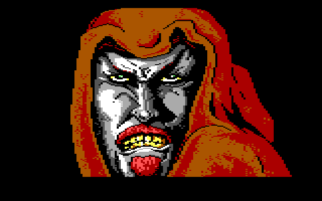 Manhunter: New York IBM PC/Compatibles Screenshot: This guy tends to cause trouble...
