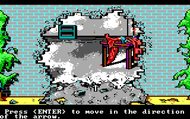 Manhunter: New York IBM PC/Compatibles Screenshot: What happened here?